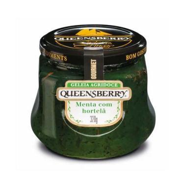 Imagem de Geleia Agridoce de Menta com Hortelã QueensBerry 320g