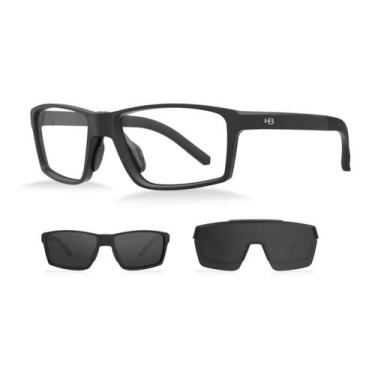 Imagem de Óculos de sol hb presto 2.0 matte blaxk gray