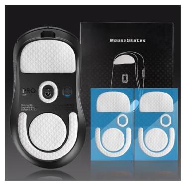 Imagem de immoenuc 2 conjuntos de patins de mouse para Logitech G PRO X Superlight 2 DEX Lightspeed Wireless Gaming Mouse Pads substituição suave durável acessórios de mouse para jogos de 0,8 mm PTFE Makings