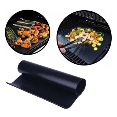 Imagem de Manta para Churrasqueira Antiaderente Tapete Grill para Churrasco Este