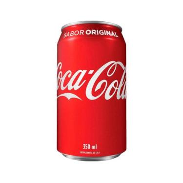Imagem de CocaCola Lata 350ml Kit C/12 und  Original ou Zero - Coca-Cola, 12x Co