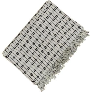 Imagem de Kit 2 Manta Pra Sofa Grande Tijolinho Luxuosa 2,40m x 1,80m - Itens Ca
