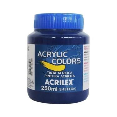 Imagem de Tinta Acrylic Colors 250ml G1 305-azul Ftinta Acrilex, 305 - AZUL FTAL