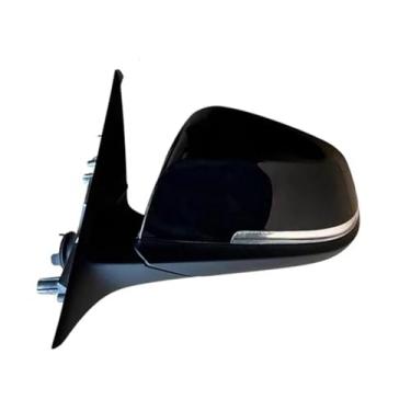 Imagem de Acessórios para montagem de espelho retrovisor lateral de carro compatíveis com BMW Série 3 F30 2011 2012-2018 Espelho lateral automático com aquecimento elétrico dobrável(Black Left)