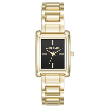 Imagem de Anne Klein Relógio de pulseira feminino, Dourado