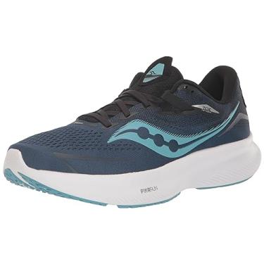 Imagem de Saucony Men's Ride 15 Running Shoe, Twilight/Black, 9