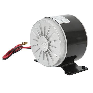 Imagem de Motor Elétrico Escovado de ímã Permanente de Alta Velocidade 12V, Poderoso Gerador de Motor 2750rpm DC Com Polia de Metal, Adequada para Bicicletas Elétricas DIY, Toda a Bobina
