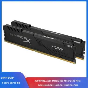 Imagem de Memória RAM DDR4 para Desktop - 4GB, 8GB, 16GB e 32GB (2133MHz a 3600M
