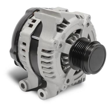 Imagem de KASturrboo Alternador compatível com Cherokee KL 2014-2022 3.2L, 200 2015-2017 3.6L Substituição 4210000820 4210000821, 12V 160A Polia desacopladora de 6 sulcos no sentido horário