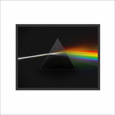 Imagem de Quadro Pink Floyd Dark Side of the Moon com Moldura 30x40cm - PlimShop