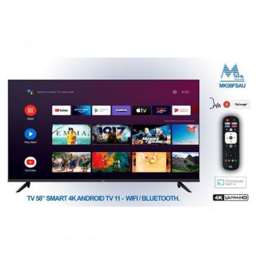 Imagem de Tv 58 Mtek Mk58fsau Smart Android 11 Wifi/bt
