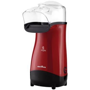 Imagem de Pipoqueira Eletrica Britania Popfit 1.100 Watts 220v ~ 50/60 Hz - Vermelha/preta