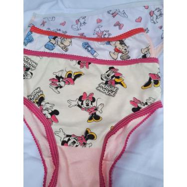 Imagem de Kit de calcinha infantil com 3 com desenhos  - Lidi