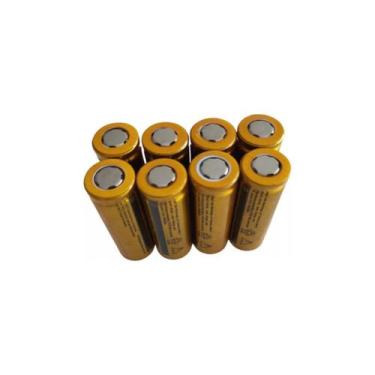 Imagem de Kit 6 Bateria18650 Li-ion 8800mh 3.7v Lanterna Tática Led Rosa/Azul/Do