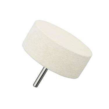 Imagem de Roda de polimento de feltro favorita para uso com pó de polimento de óxido de cério, 75mm