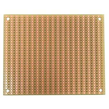 Imagem de PR2H2 ProtoBoard-2H-2, tiras de 2 furos, PCB de 1 lado, tamanho 2 = 100 x 80 mm (3,94 x 3,15 pol.)