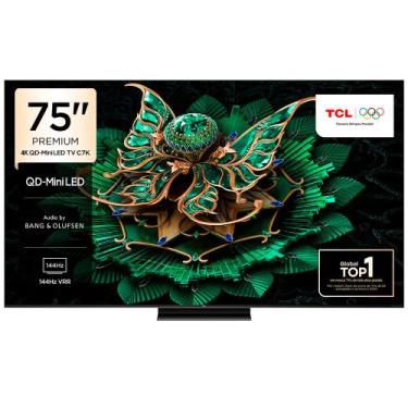 Imagem de Smart TV TCL 75" QD-Mini LED 4K Google TV 144 Hz 2.1 canais com Subwoo