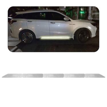 Imagem de Fita Refletiva Branco Universal Carro tuning Autimotiva Van