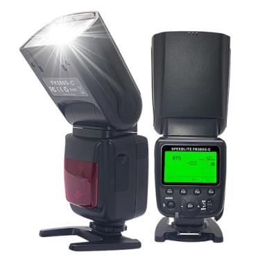 Imagem de Mcoplus FK580G-C TTL Flash Speedlite 1/8000 HSS GN58 para câmeras Canon EOS R RP R5 R6 R7 R8 R10