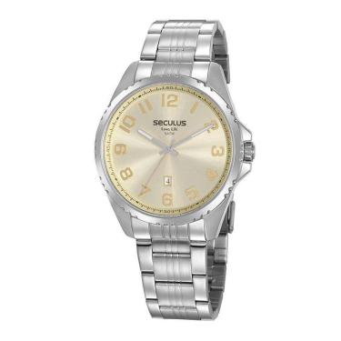 Imagem de Relógio Seculus Masculino Analógico 20855G0Svna4