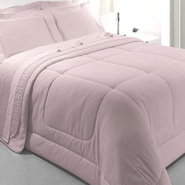 Imagem de Edredom Satinne Inrose King - 300 fios - Kacyumara