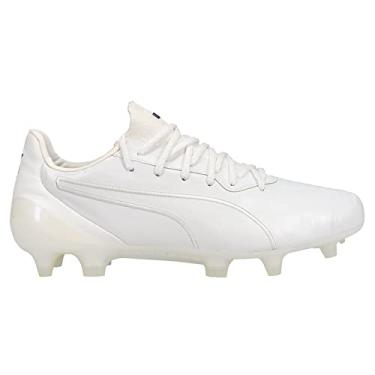 Imagem de PUMA - Mens King Platinum Fg/Ag Shoes, Size: 7 D(M) US, Color: Puma White/Puma White/Puma White