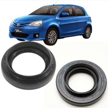 Imagem de Par Retentor Lateral Semi Eixo Câmbio Etios 1.3 1.5 Manual 12/16 – Peça Essencial para Manutenção e Durabilidade do Sistema de Transmissão