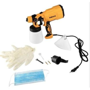 Imagem de Pistola de pintura pulverizadora hvl 800ml 3 bicos 127 deko