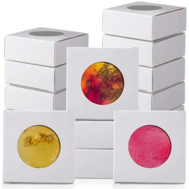 Imagem de Caixas de sabão TaoBary, 100 unidades, embalagem de presente pequena, 