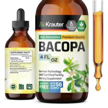 Imagem de Suplemento BIO KRAUTER Bacopa Monnieri Líquido 120mL