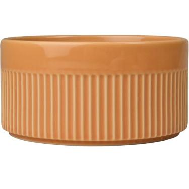 Imagem de Germer, Ramekin redondo em porcelana, modelo assar ou servir, refratária, Ø 10 cm, 240 ml, Pêssego - FL