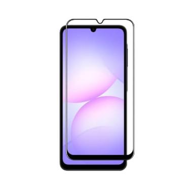 Imagem de Compatível com Samsung Galaxy A17 - Película de Vidro Temperado 3d Protetora de Tela anti-riscos queda choque Cobre Toda a Tela