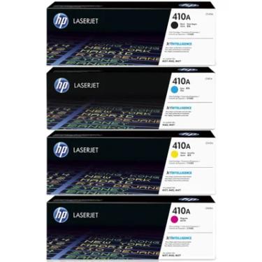 Imagem de Kit HP Toner 410a Cf410a Cf411a Cf412a Cf413a 410a Novo