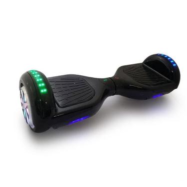 Imagem de Hoverboard 6.5 Full Leds Preto Bluetooth Com Controle