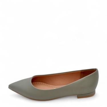 Imagem de Sapato Feminino Vizzano Slipper REF: 1206200 NAPA, Verde, 37
