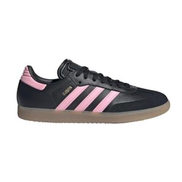 Imagem de adidas Tênis masculino Samba Inter Miami com cadarço casual - preto, rosa, Preto, 43