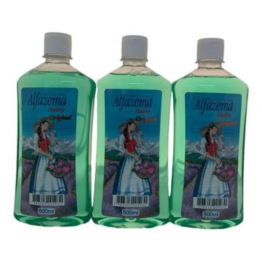 Imagem de Kit contendo 3 Deo-Colonia Alfazema Halley Original 500 ml