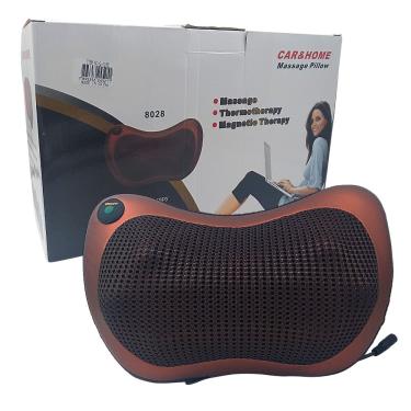 Imagem de Massageador de Lombar e Pescoço Veicular Ou Para Casa 3 em 1 ALMOFADA
