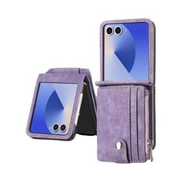 Imagem de Capa De Telefone Com Suporte Para Cartão Destacável Para Samsung Galax