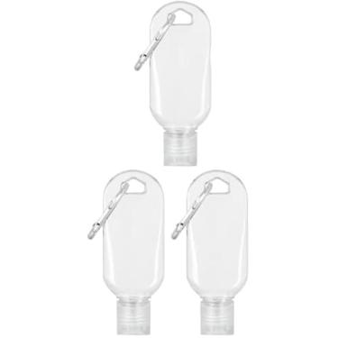 Imagem de WLSuDHoncc 3 porta-chaves portáteis de molho picante – Mini recipientes de ketchup para levar – Chaveiro recarregável de molho picante tamanho viagem, molhos e marinadas, molho picante, grampos de