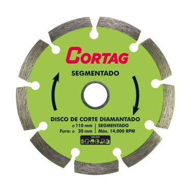 Imagem de Disco Corte Segmentado Diamantado Eco Cortag 110mm