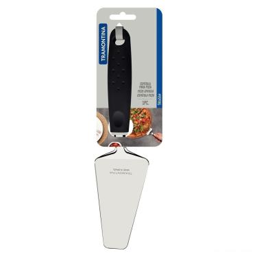 Imagem de Espátula Para Pizza Tramontina Utilitá Em Aço Inox Com Cabo De Polipropileno Preto Tramontina