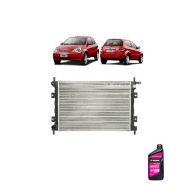 Imagem de Kit Radiador Ford Fiesta/Ka 1.6 2009/2011 Com Ar + Aditivo Radiador Concentrado