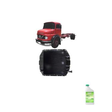 Imagem de Kit Radiador MB 1113/1313/1513/2013/2213 + Aditivo Radiador MWM Verde