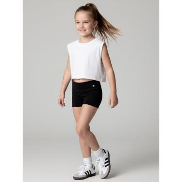Imagem de Short Infantil Menina Esporte Gisnática Fitness-Feminino