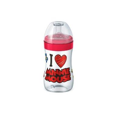 Imagem de Mamadeira Super Evolution Disney 300ml Bico 6m+ Minnie Lillo