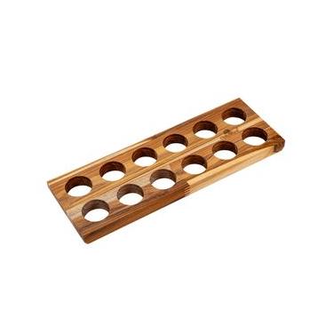 Imagem de Porta Ovo De Madeira 30X10cm - Oeste Wood