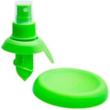 Imagem de Espremedor pulverizador, citrus fresco para temperar salada, portatil e eficaz, prateado