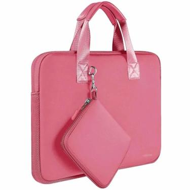 Imagem de Hseok Capa para laptop de 14 polegadas com bolsa pequena, bolsa de neoprene para computador compatível com MacBook Pro de 14 polegadas M4/M3/M2/M1 2025-2021, MacBook Air/Pro de 13 polegadas e a