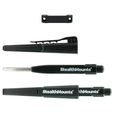 Imagem de StealthMounts Lapiseira com cintos de bancada – Ferramenta de marcação de precisão com sistema de montagem de ferramentas seguro para oficina